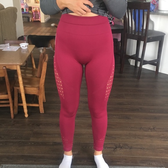 gymshark seamless red